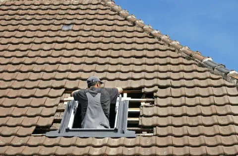 Pose de velux - Roscanvel